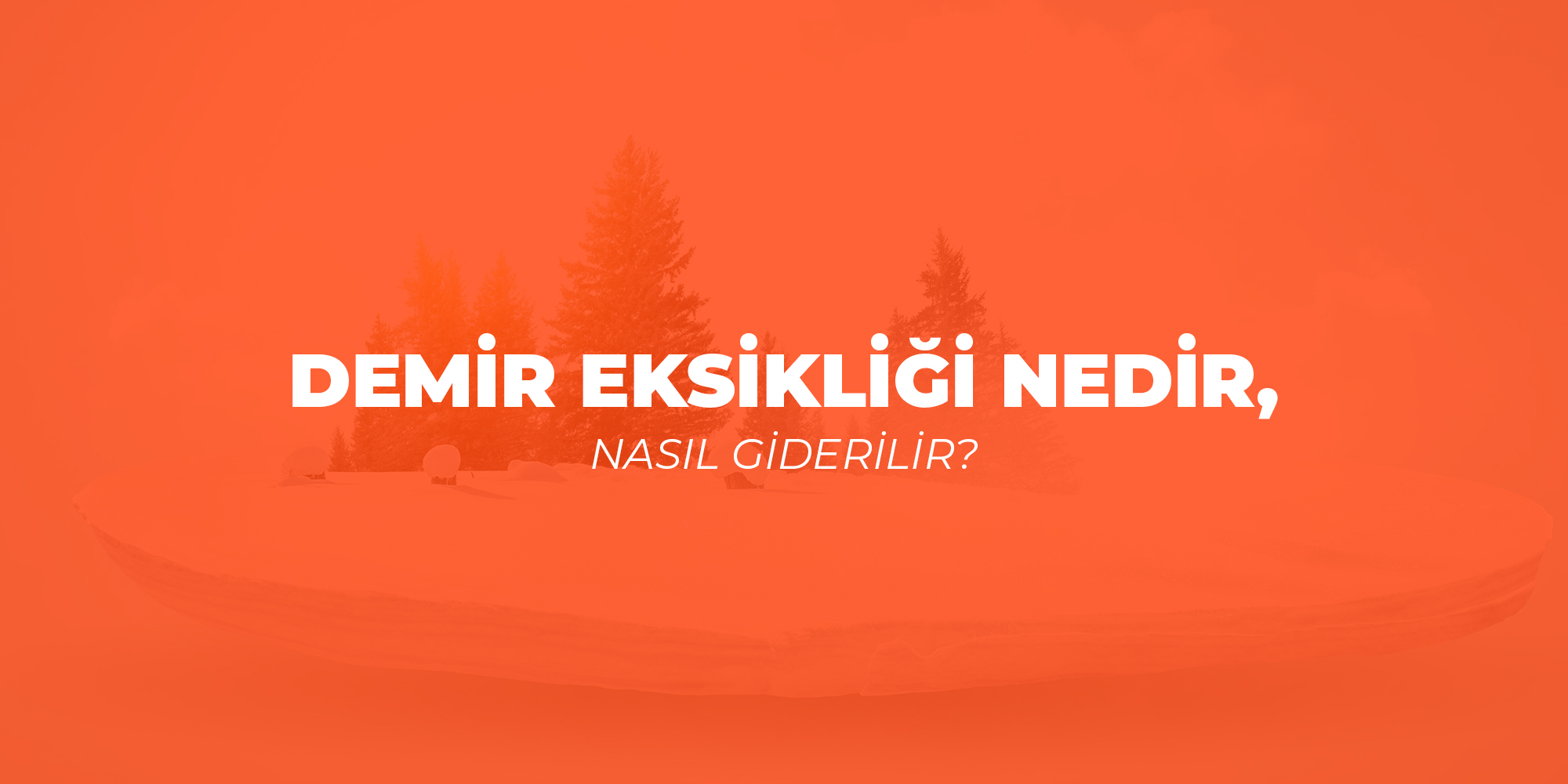 Demir Eksikliği Nedir, Nasıl Giderilir?